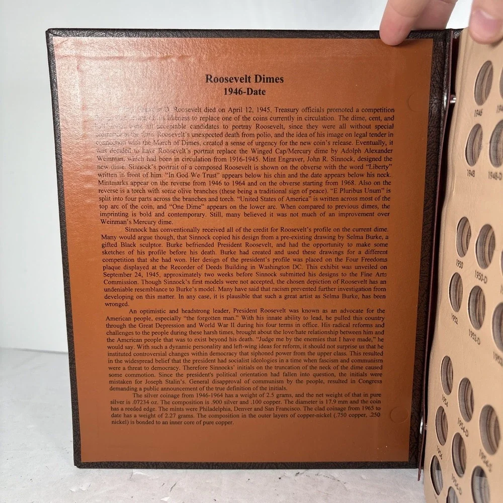 Dansco World Coin Library 1946-2005 Roosevelt Dimes Book No.‎ 7125